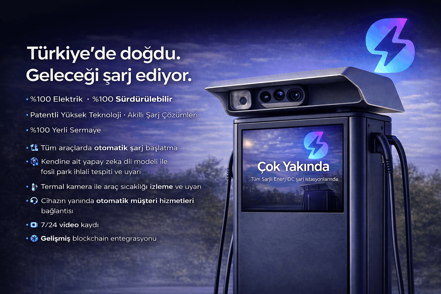 Şarjlı Enerji - Elektrikli Araç Şarj Ağı